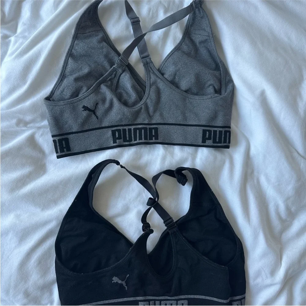 4 Sports Bra Bundle - 2 Calvin Klein 2 Puma - Picture 4 of 7